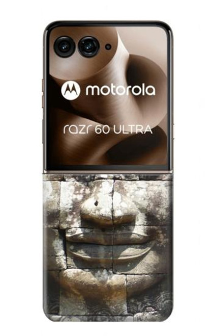 S0314 Ancien bouddhisme cambodgien Etui Coque Housse pour Motorola Razr 60 Ultra, Razr Ultra 2025