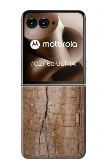 S0599 Bois imprimé graphique Etui Coque Housse pour Motorola Razr 70 Ultra, 60 Ultra, 50 Ultra, Ultra 2026, Ultra 2025