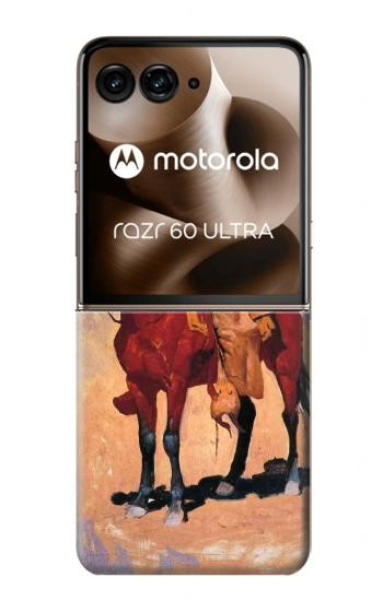 S0772 Cowboy occidental Etui Coque Housse pour Motorola Razr 70 Ultra, 60 Ultra, 50 Ultra, Ultra 2026, Ultra 2025