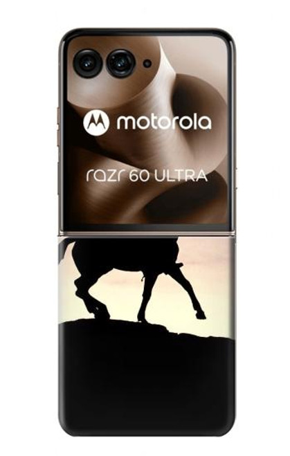 S0773 Cow-boy Etui Coque Housse pour Motorola Razr 60 Ultra, Razr Ultra 2025