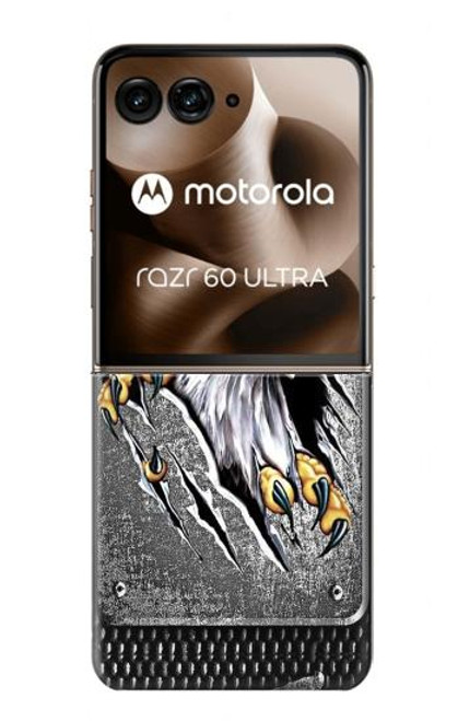 S0855 Aigle Métal Etui Coque Housse pour Motorola Razr 60 Ultra, Razr Ultra 2025