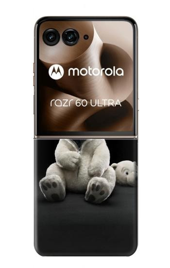 S0878 Ours noir Etui Coque Housse pour Motorola Razr 70 Ultra, 60 Ultra, 50 Ultra, Ultra 2026, Ultra 2025