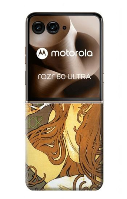 S0969 Alphonse Mucha Job Etui Coque Housse pour Motorola Razr 60 Ultra, Razr Ultra 2025