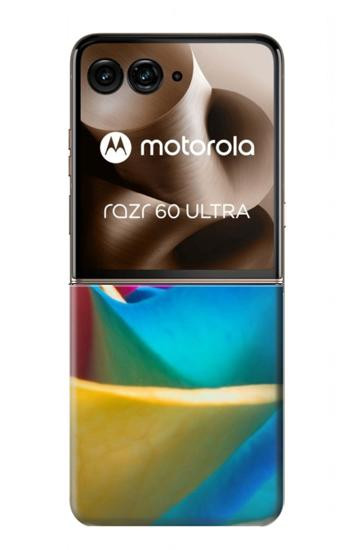 S1671 Arc en ciel coloré Rose Etui Coque Housse pour Motorola Razr 70 Ultra, 60 Ultra, 50 Ultra, Ultra 2026, Ultra 2025