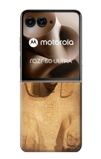 S1973 Sphinx égyptien Etui Coque Housse pour Motorola Razr 70 Ultra, 60 Ultra, 50 Ultra, Ultra 2026, Ultra 2025
