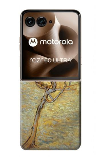 S1978 Van Gogh Lettre poire Etui Coque Housse pour Motorola Razr 70 Ultra, 60 Ultra, 50 Ultra, Ultra 2026, Ultra 2025