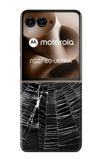 S2224 Toile d'araignée Etui Coque Housse pour Motorola Razr 70 Ultra, 60 Ultra, 50 Ultra, Ultra 2026, Ultra 2025