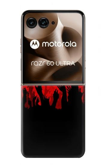 S2458 Zombie main Etui Coque Housse pour Motorola Razr 70 Ultra, 60 Ultra, 50 Ultra, Ultra 2026, Ultra 2025