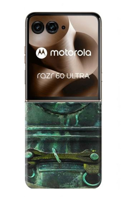 S2632 Antique Mer Profonde Millésime Casque de plongée Etui Coque Housse pour Motorola Razr 60 Ultra, Razr Ultra 2025