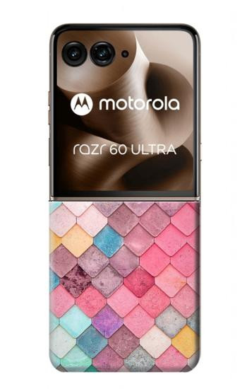 S2947 Bonbons Minimal Couleurs pastel Etui Coque Housse pour Motorola Razr 70 Ultra, 60 Ultra, 50 Ultra, Ultra 2026, Ultra 2025