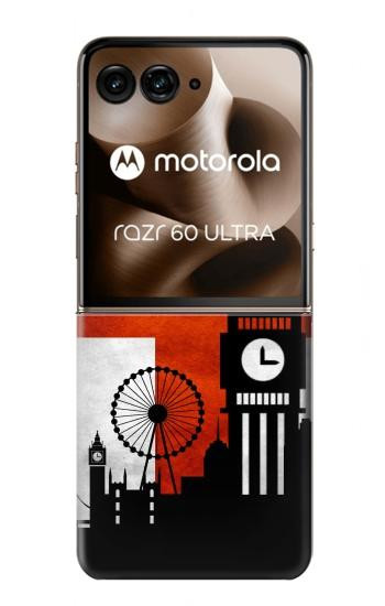 S2979 Angleterre Football Football Etui Coque Housse pour Motorola Razr 70 Ultra, 60 Ultra, 50 Ultra, Ultra 2026, Ultra 2025