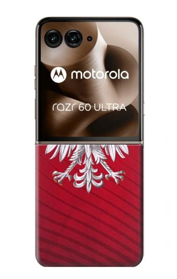 S3005 Pologne Football Football Etui Coque Housse pour Motorola Razr 70 Ultra, 60 Ultra, 50 Ultra, Ultra 2026, Ultra 2025