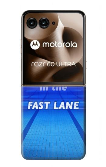 S3136 La vie dans la voie rapide Piscine Etui Coque Housse pour Motorola Razr 70 Ultra, 60 Ultra, 50 Ultra, Ultra 2026, Ultra 2025