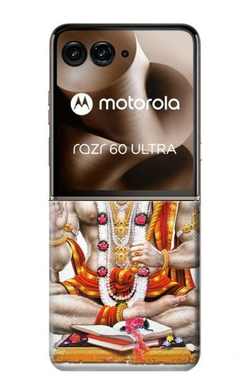 S3186 Hanuman Chalisa Hindi Hindu Etui Coque Housse pour Motorola Razr 70 Ultra, 60 Ultra, 50 Ultra, Ultra 2026, Ultra 2025