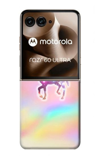 S3203 Arc en ciel Licorne Etui Coque Housse pour Motorola Razr 60 Ultra, Razr Ultra 2025