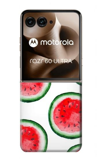 S3236 Motif melon d'eau Etui Coque Housse pour Motorola Razr 70 Ultra, 60 Ultra, 50 Ultra, Ultra 2026, Ultra 2025