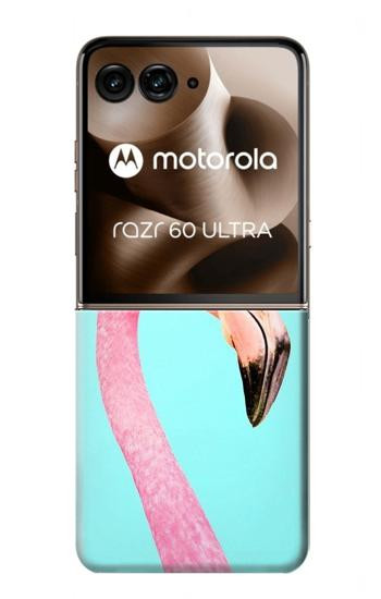 S3708 Flamant rose Etui Coque Housse pour Motorola Razr 70 Ultra, 60 Ultra, 50 Ultra, Ultra 2026, Ultra 2025