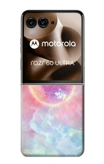 S3709 Galaxie rose Etui Coque Housse pour Motorola Razr 70 Ultra, 60 Ultra, 50 Ultra, Ultra 2026, Ultra 2025