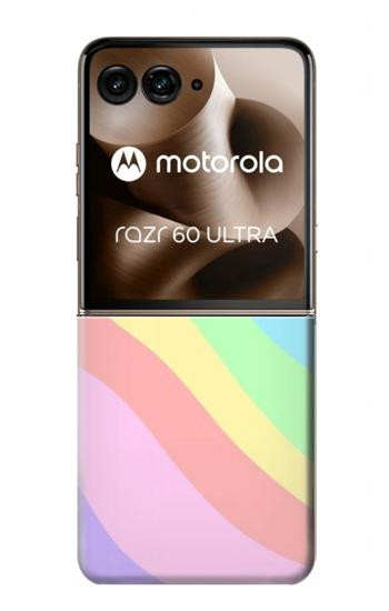 S3810 Vague d'été licorne pastel Etui Coque Housse pour Motorola Razr 70 Ultra, 60 Ultra, 50 Ultra, Ultra 2026, Ultra 2025