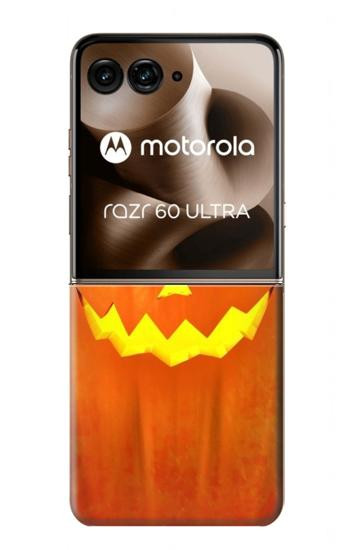 S3828 Citrouille d'Halloween Etui Coque Housse pour Motorola Razr 70 Ultra, 60 Ultra, 50 Ultra, Ultra 2026, Ultra 2025