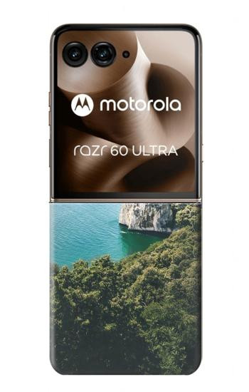 S3865 Europe Plage Duino Italie Etui Coque Housse pour Motorola Razr 70 Ultra, 60 Ultra, 50 Ultra, Ultra 2026, Ultra 2025