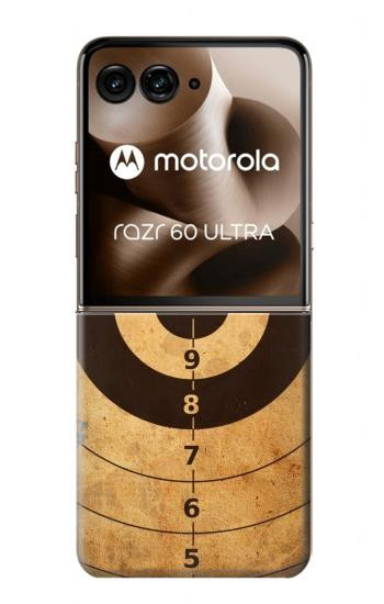 S3894 Cible de tir en papier Etui Coque Housse pour Motorola Razr 70 Ultra, 60 Ultra, 50 Ultra, Ultra 2026, Ultra 2025