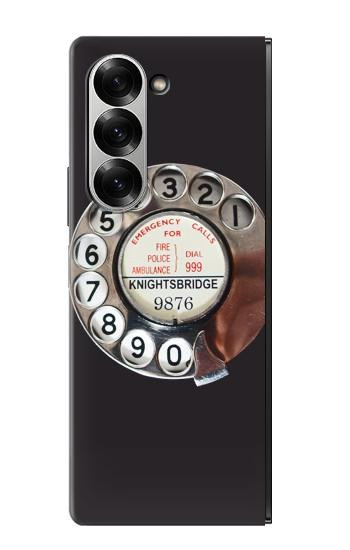 S0059 Ligne téléphonique Etui Coque Housse pour Samsung Galaxy Z Fold 7