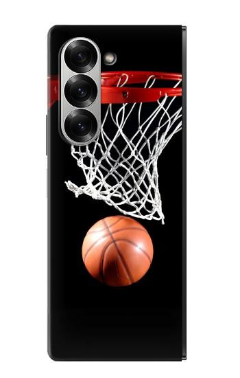 S0066 Le basket-ball Etui Coque Housse pour Samsung Galaxy Z Fold 7