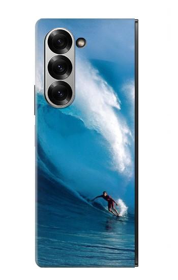 S0438 Hawaii Surf Etui Coque Housse pour Samsung Galaxy Z Fold 7