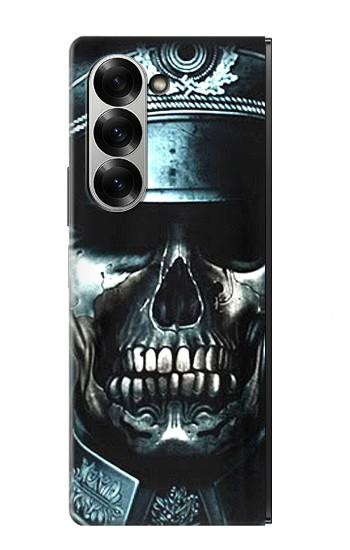 S0754 crâne soldat Etui Coque Housse pour Samsung Galaxy Z Fold 7