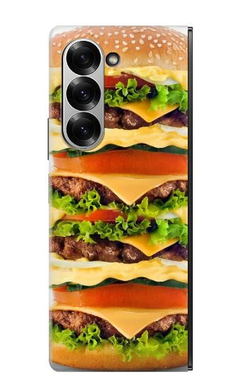 S0790 Hamburger Etui Coque Housse pour Samsung Galaxy Z Fold 7