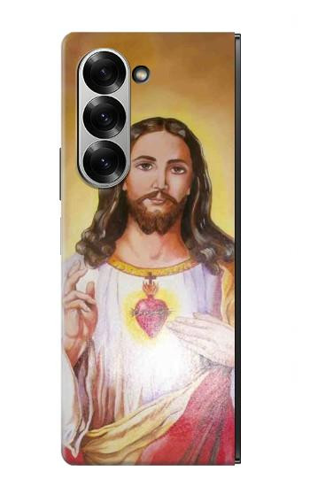 S0798 Jésus Etui Coque Housse pour Samsung Galaxy Z Fold 7