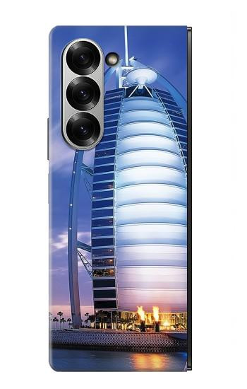 S0853 Dubaï Surf Centre Etui Coque Housse pour Samsung Galaxy Z Fold 7