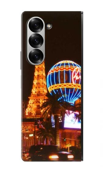 S0893 Las Vegas Etui Coque Housse pour Samsung Galaxy Z Fold 7
