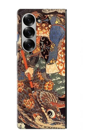S0914 Ronin Miyamoto Musashi Etui Coque Housse pour Samsung Galaxy Z Fold 7