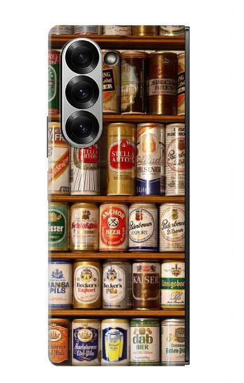 S0983 Collection de Canettes de bière Etui Coque Housse pour Samsung Galaxy Z Fold 7