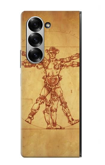 S1682 steampunk Frankenstein Etui Coque Housse pour Samsung Galaxy Z Fold 7