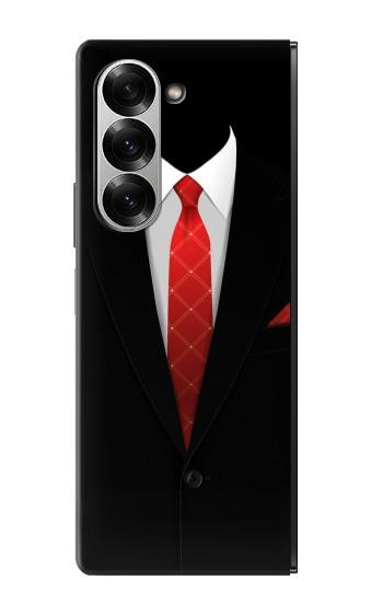 S1805 Costume Noir Etui Coque Housse pour Samsung Galaxy Z Fold 7