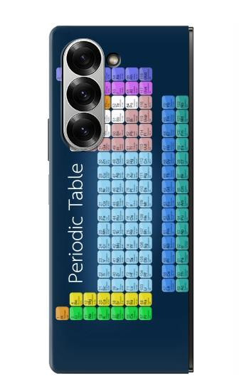 S1847 Tableau périodique Etui Coque Housse pour Samsung Galaxy Z Fold 7