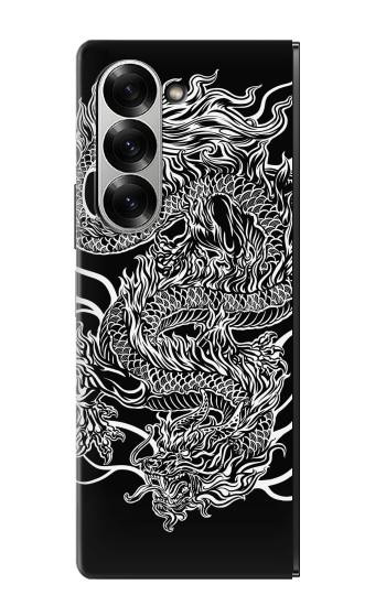S1943 dragon Tatouage Etui Coque Housse pour Samsung Galaxy Z Fold 7