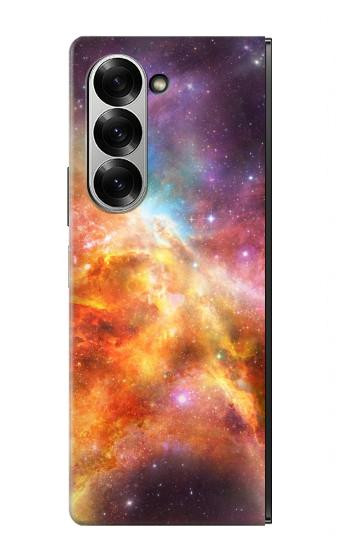 S1963 Nébuleuse Arc en ciel espace Etui Coque Housse pour Samsung Galaxy Z Fold 7
