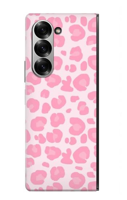 S2213 Motif rose Léopard Etui Coque Housse pour Samsung Galaxy Z Fold 7
