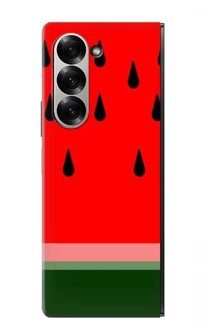 S2403 Pastèque Etui Coque Housse pour Samsung Galaxy Z Fold 7
