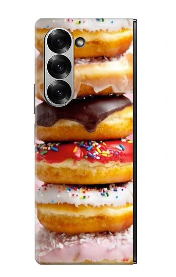 S2431 Fantaisie douce Donuts Etui Coque Housse pour Samsung Galaxy Z Fold 7