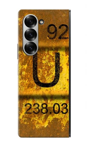 S2447 Vieux nucléaire d'uranium Rusty déchets Baril Etui Coque Housse pour Samsung Galaxy Z Fold 7