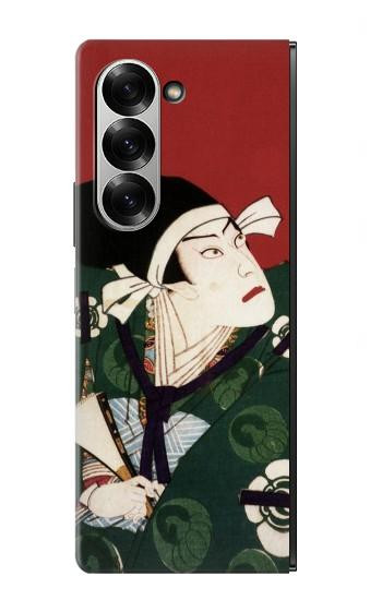 S2498 Japon Art toyohara kunichika Etui Coque Housse pour Samsung Galaxy Z Fold 7