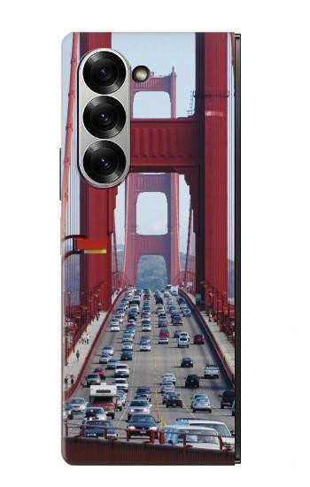S2637 le pont du Golden Gate Etui Coque Housse pour Samsung Galaxy Z Fold 7
