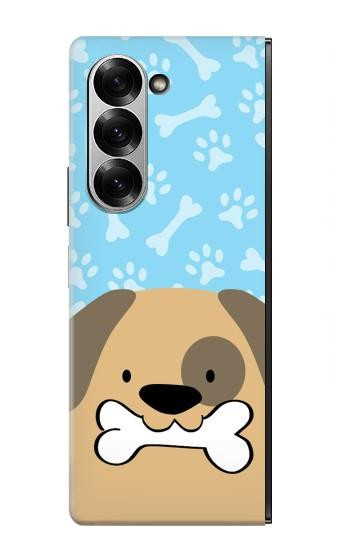 S2669 Mignon os chien pattes Dessin animé Etui Coque Housse pour Samsung Galaxy Z Fold 7