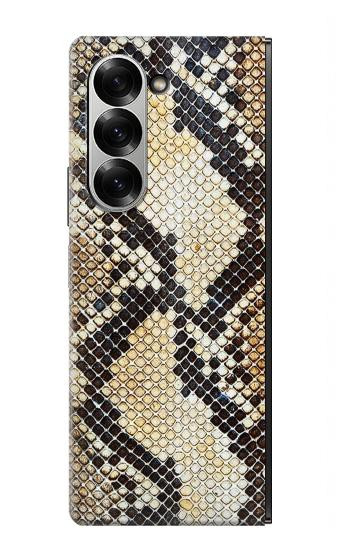 S2703 Serpent Texture Imprimé graphique Peau Etui Coque Housse pour Samsung Galaxy Z Fold 7