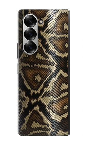 S2712 Anaconda Amazon Serpent Motif imprimé Peau Etui Coque Housse pour Samsung Galaxy Z Fold 7